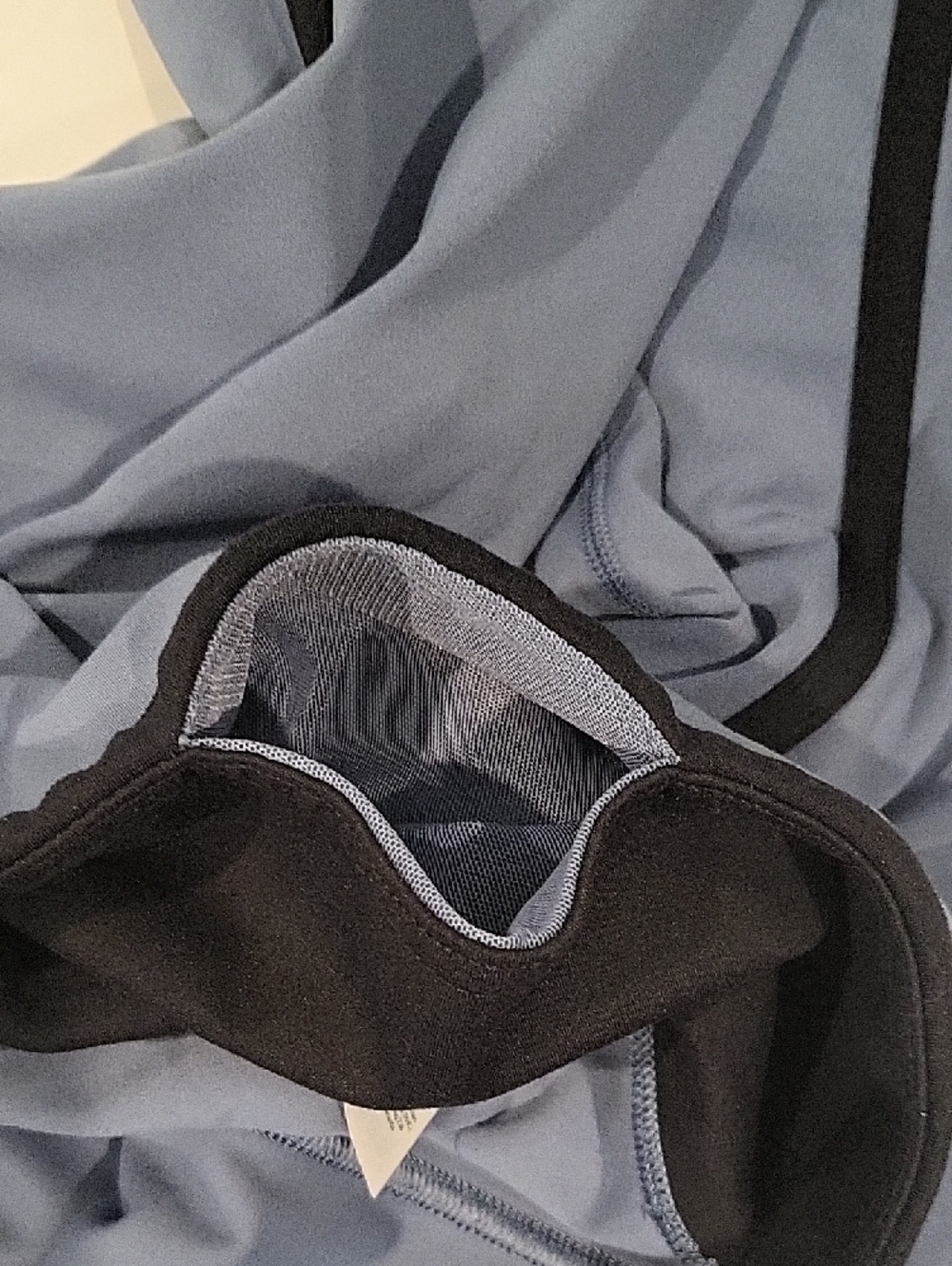 Athleta Elation 7/8 Leggings Ultra High Rise Blue Black Women’s Size Medium - Picture 8 of 8